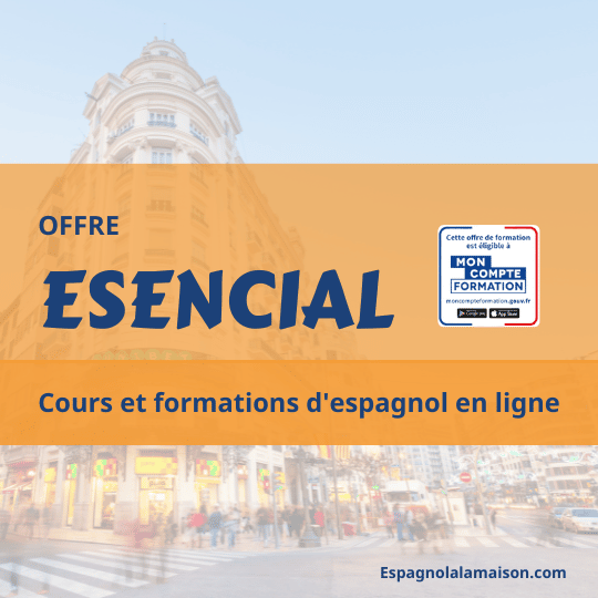 OFFRE ESENCIAL - cours d'espagnol Logo charte CPF