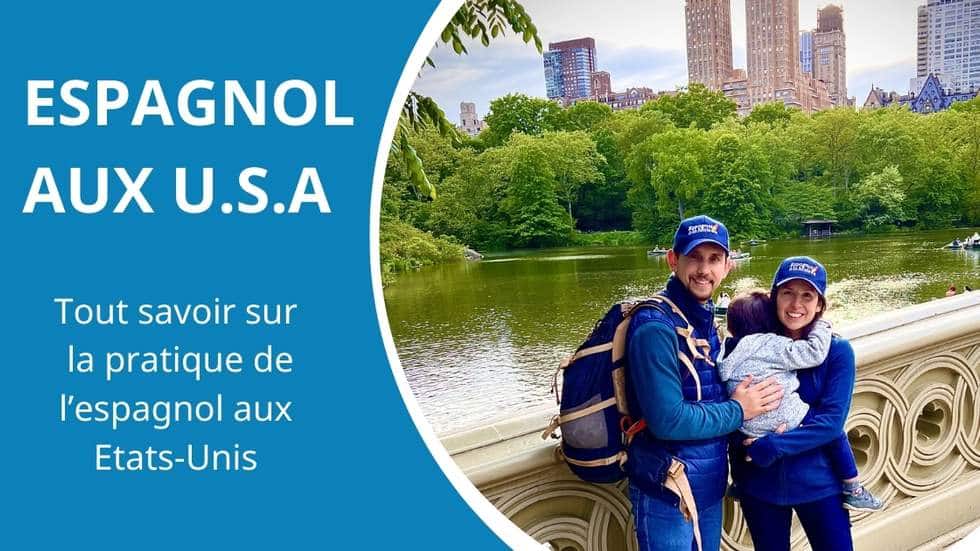famille sur le pont de Central Park