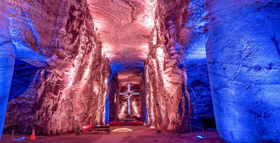 cathedrale-sel-Zipaquirá Cathédrale de sel de Zipaquirá intérieur