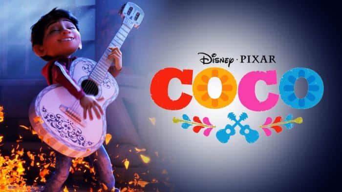 affiche-coco-film illustration du film coco de disney