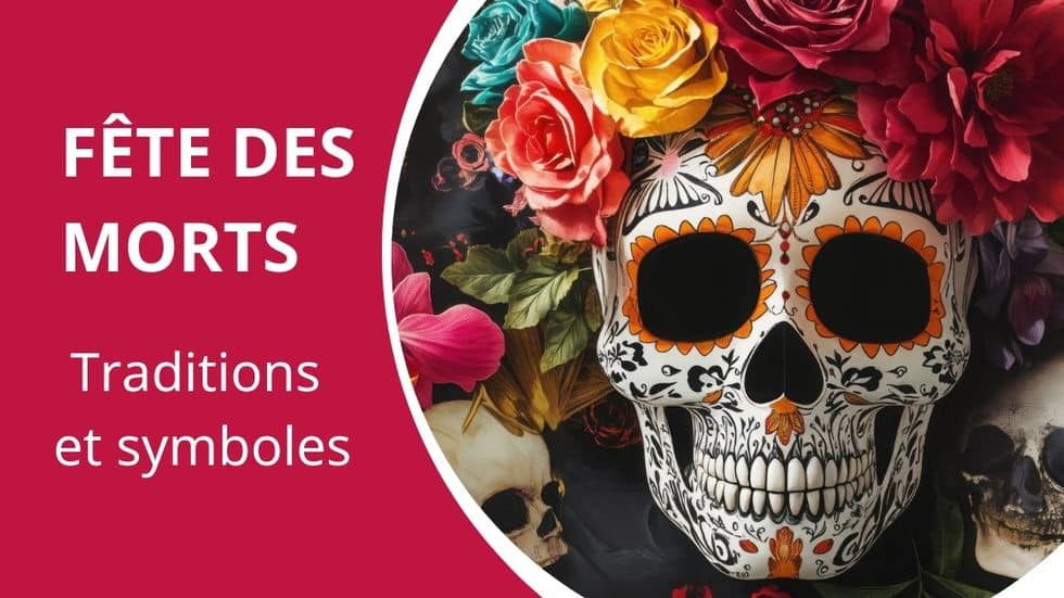 fête des morts image principale avec tête de mort